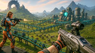 Un air de Satisfactory mais avec un aspect tower defense ! (StarRupture)