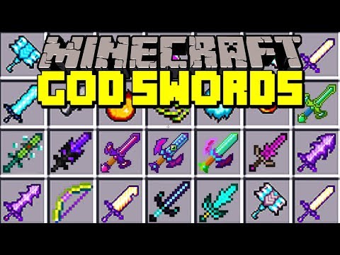 EPIC Minecraft God Swords Mod - Unbelievable Abilities!