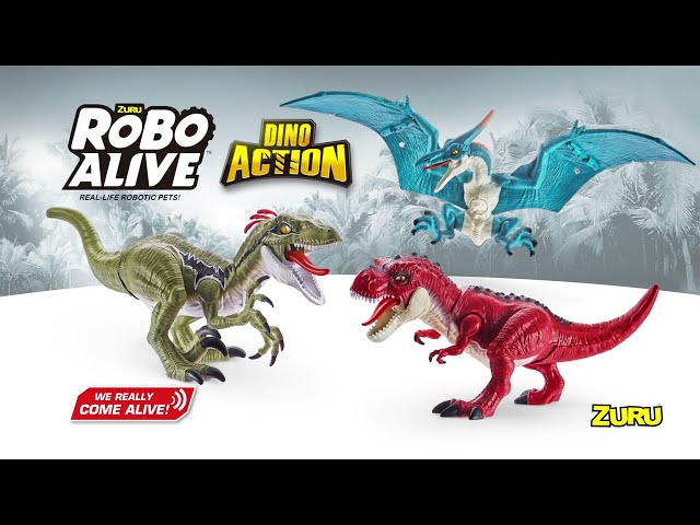 Интерактивная игрушка Robo Alive - Раптор
