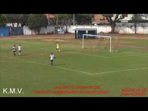 K.M.V. PRODUÇÕES .CAMP PARANAENSE 2018 PRIMEIRO TEMPO  SUB 17 NACIONAL 0 X 1 GRÊMIO MARINGÁ