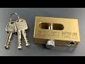 [808] Unusual Solex Disc Detainer Shutter Lock Picked and Gutted (Model CO)