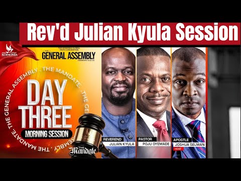 DAY 3 OF THE GENERAL ASSEMBLY [MORNING SESSION] with Rev'd Julian Kyula