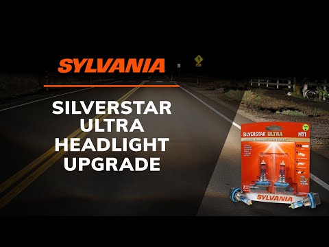 SYLVANIA Headlight Comparison: Basic vs Silverstar Ultra | Side-by-Side Night Drive