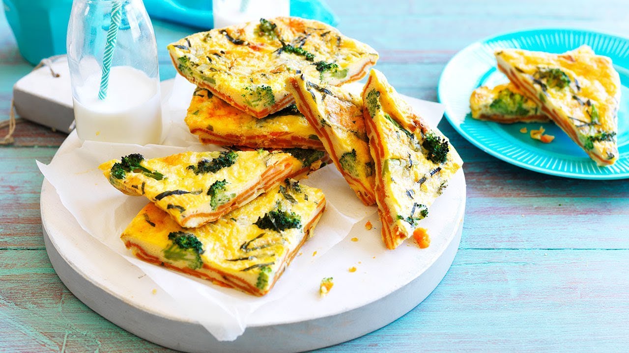 Sweet Potato and Broccoli Frittata Recipe myfoodbook
