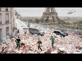 Storm Chaos In Paris France Massive Hail Storm Destroys Cars Homes Panic In The Streets