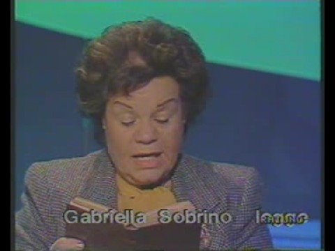 Poeti in gara 1990 - Mario Luzi vs Gabriella Sobrino