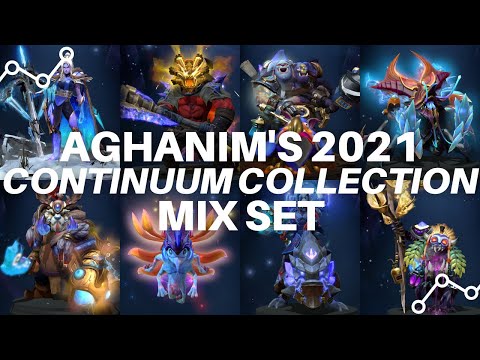 HIGHLIGHT AGHANIM'S 2021 CONTINUUM COLLECTION WITH MY MIX SET - ARCANA DROW RANGER & OGRE CAKEP GILA