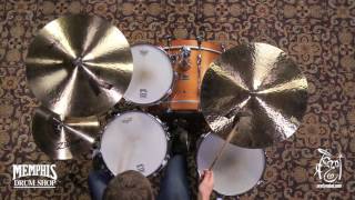 Video thumbnail for Zildjian 21" K Custom Dark Complex Ride Cymbal - 2566 (K0963-1121416N) by Memphis Drum Shop