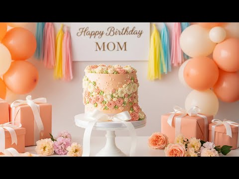 Happy birthday mom 💖 Send to your mother on her birthday to make her special day |Best Birthday Song