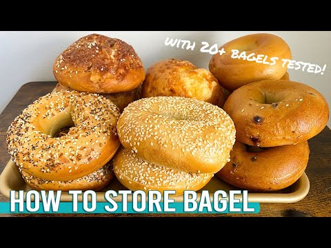 How to Store and Reheat Bagels? | Tested over 20+ Bagels!