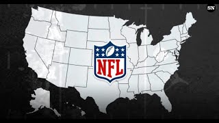 NFL Week 18 coverage map TV schedule for CBS Fox regional broadcasts