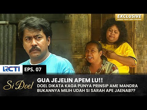 KENCENG BENER NGOMONGNYE!! Mandra Ngatain Doel Kaga Punya Prinsip | SI DOEL | SEASON 4 | EPS.7 (1/2)