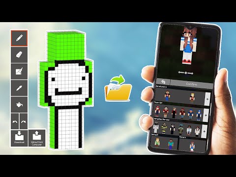 Learn With Minecraft Education - How To Get Custom Skins - Minecraft PE & Education