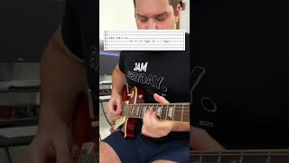 How To Play The Solo of "Stacy's Mom" by Fountains of Wayne - #guitar #guitarcover