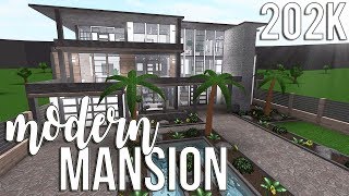 Bloxburg House Build Modern Mansion Tutorial 免费在线视频 - roblox bloxburg house tutorial