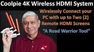 Coolpie Wireless 4K HDMI System - Setup, Review & Testing