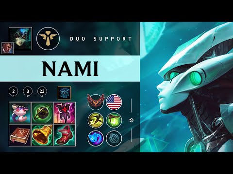 Nami Support vs Soraka - NA Grandmaster Patch 26.01