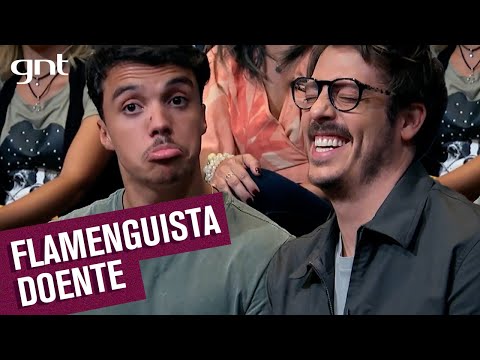 PASSOU MAL! Matheus quase morreu pelo Flamengo! | Que História É Essa, Porchat? | GNT