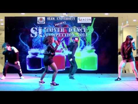 140119 Fe'mininz cover GLAM @Siam U Cover Dance 2014 (Final)