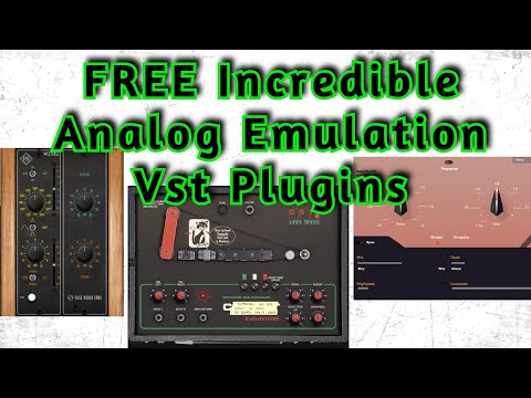 The Best 8 FREE ANALOG Emulation VST PLUGINS In 2021 (HOW TO Use Them) - Part 2/3 - amnerhunter.com