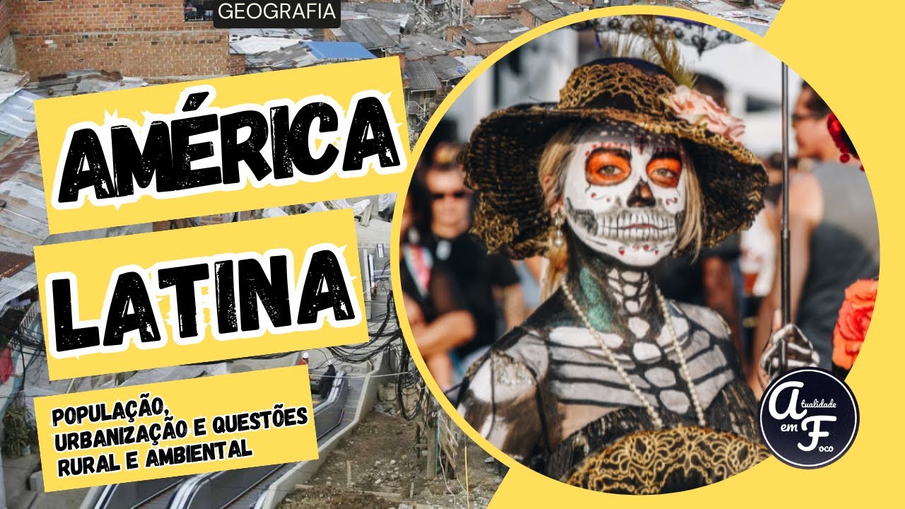 Urbanização e população da América Latina (GEOGRAFIA)