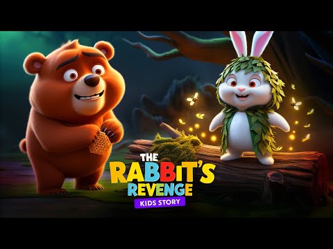 The Clever Rabbit and the Clumsy Bear🐇🐻 | English Moral Stories | Bedtime Stories #kidsstories