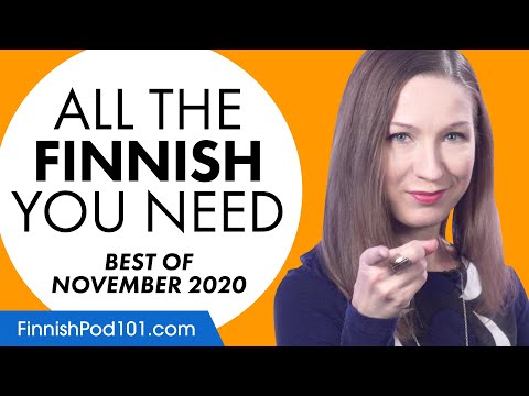 Your Monthly Dose of Finnish - Best of November 2020