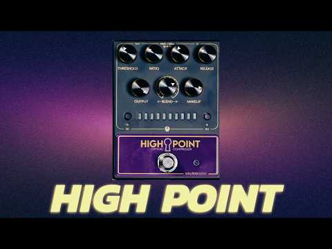Walrus Audio Highpoint Analog Optical Compressor 2026 - Present - Black image 5