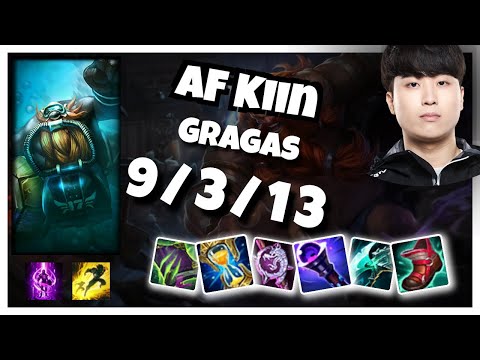 Kiin Gragas Top 11.1 Challenger Gameplay S11 (9/3/13) - KOREAN
