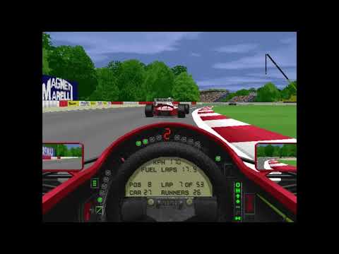 MicroProse Grand Prix 2 By Geoff Crammond Italian Grand Prix Round 12 (F1 1994)