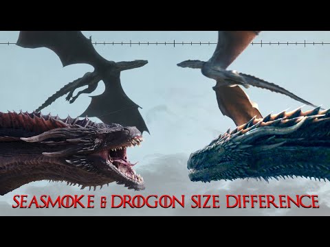 Is Seasmoke Now as Big as Drogon - Size Estimation