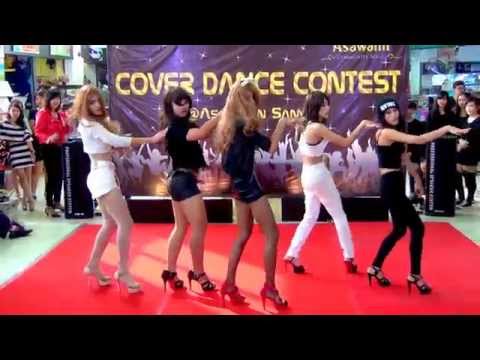 150321 T.P.K.5 cover 4Minute - Intro + Crazy @Asawann Cover Dance 2015