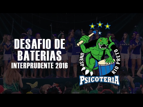 Desafio de Baterias InterPrudente 2016 - Psicoteria Campeã