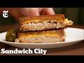 The Last Human Restaurant In New York Sandwich City NYT Cooking