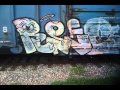 Rail Car Graffiti Art/ Rock Box-Run DMC 