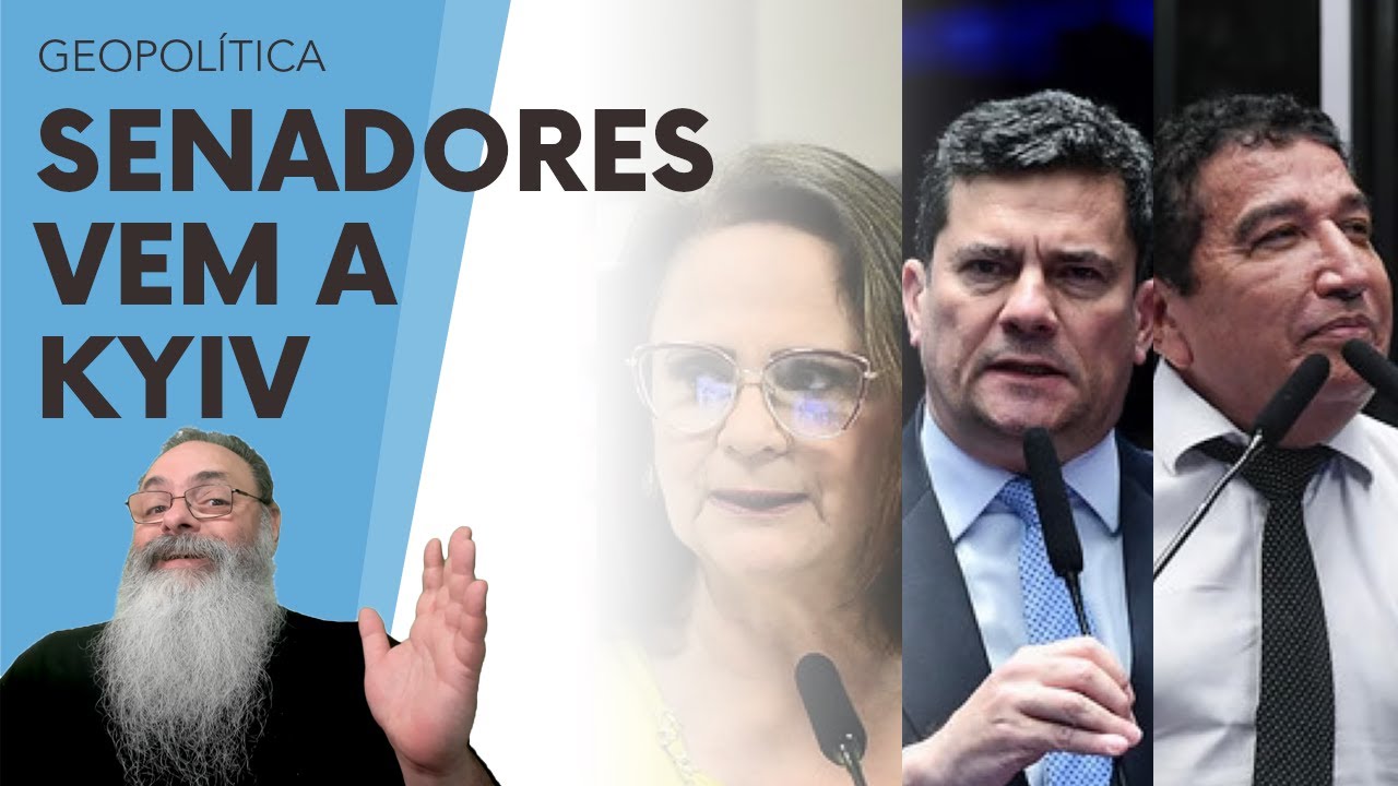 SÉRGIO MORO, DAMARES ALVES e MAGNO MALTA vem a UCRÂNIA ESTREITAR LAÇOS com o FUTURO do MUNDO