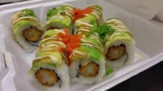 Mikuni Sushi take out - Spicy Combo - Fair Oaks Roll
