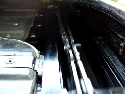 Moonroof and sunshade broken