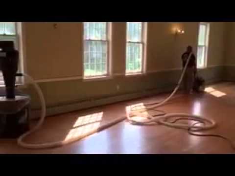 Dustless Sanding by Cyclonic Air Suction System