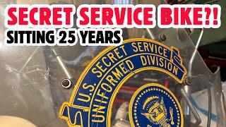 Rare U.S. Secret Service Motorcycle Found Sitting for 25 Years