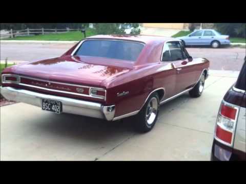 1966 SS396 Chevelle Hedman Headers & Flowmaster Super 40 Mufflers Day