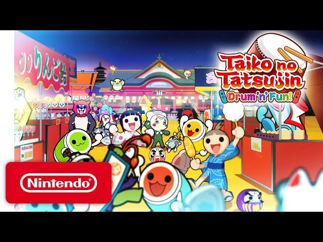 Taiko no Tatsujin: Drum'n'Fun! - Trailer de lançamento (Nintendo