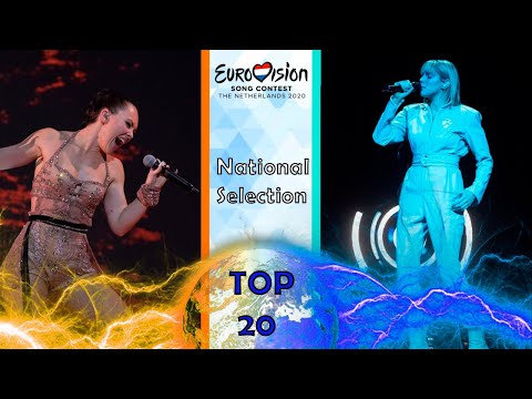 TOP 20 | EUROVISION 2020 - National Selection (22/01/2020)