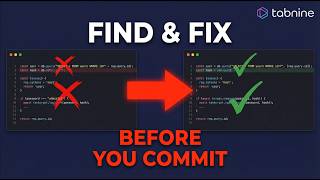 Never Push Bad Code Again: Automated Code Reviews in Your IDE with Tabnine