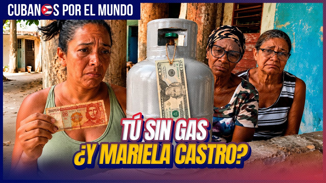 Trabajadora cubana denuncia crisis del gas y desigualdad del régimen