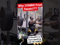 Why You Should Front Squat With NO HANDS! (Zombie Squat??) 🤔