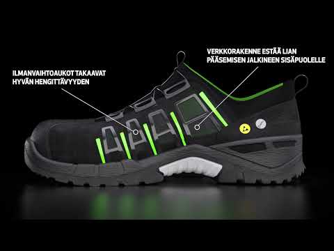 JALAS® Exalter safety shoes - Explainer video 2020 (FI)