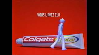 Publicité 1999 Colgate Total (Élu produit de l'année)