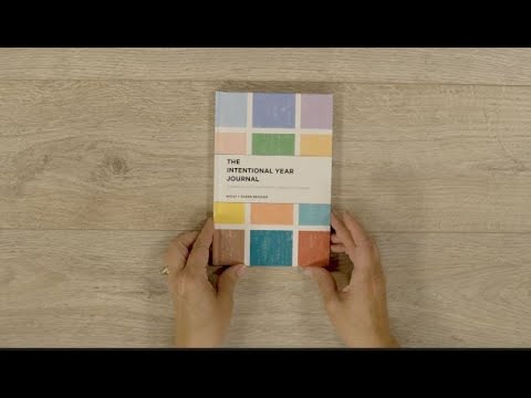 Video Preview for The Intentional Year Journal | Hardcover