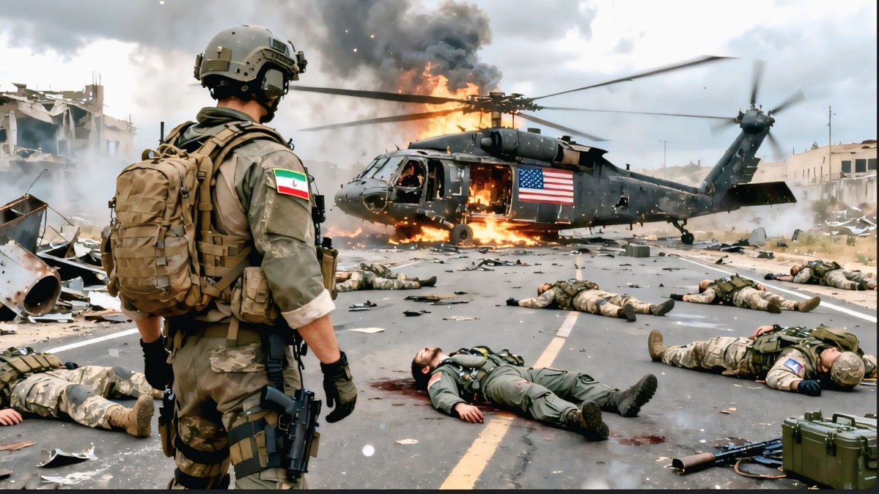 2 hours ago, 5 US Black Hawk helicopters were shot down by anti-aircraft missiles.